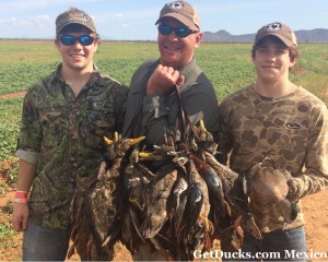 Ramsey is passing his love of waterfowling on to his boys!