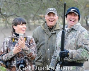 This picture is exactly what Get Ducks is about. It is hunting and good times with those we love.